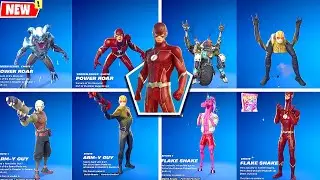 DC Flash's MIND-BLOWING Fortnite Emote Secrets Revealed!