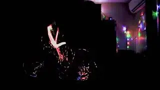 Fiberflies lightwhip dance flow ( Agar Agar - Prettiest Virgin (Myth Syzer Remix) )