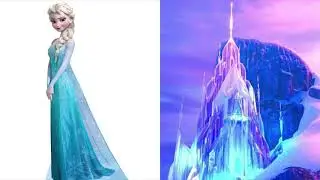 Tangled, Elsa, Shrek, Trolls .Where do animated celebrities live . Animation Characters&rsquo;s house.