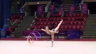 Jessica Rayne Tijam PHI Gymnastics Ass  of the Philippines Ribbon Irina Deleanu Cup 23 May 2021