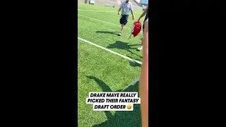 Drake Maye is a legend for this 👏 via endzoneempire8/TT #nfl #patriots #fantasyfootball