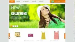 Summer Fashion Store Ecommerce Template based on CS-Cart