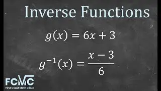 What Are Inverse Functions? How to Find Inverse Functions and Check if 2 Functions are Inverses.