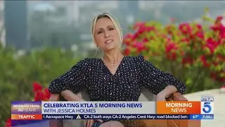 Celebrating KTLA 5 Morning News&rsquo; 30th anniversary with Jessica Holmes