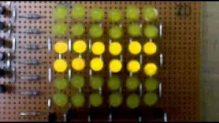 LED Matrix PIC16F627