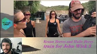 Keanu Reeves and Halle Berry Training for John Wick 3 at Taran Tactical