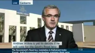 Independents consider flood levy