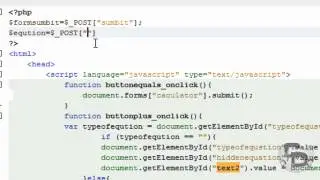 PHP16:Caclulator(PHP Code)