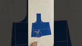 One Tucks Blouse Cutting Easy Method #onetucksblouse #shortsfeed #fashion #blouse
