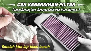 REVIEW FILTER PROPER RACING LINE setelah dipakai harian.