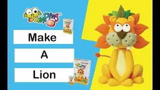 Lion - Air Dry Modelling Clay Tutorial by Jumping Clay