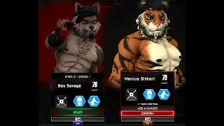 BRAWL - Bas Savage vs Marcus Shikari - Last Man Standing Match - WWE2k25