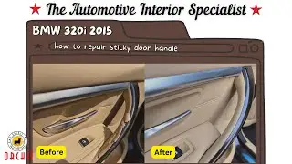 How To Replace Sticky Inner Door Pull Handle BMW, Mercedes, Audi, Skoda At Orchis