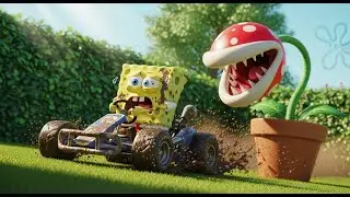 SpongeBob Entered My Mario Kart LIVE Race... It Got CRAZY! 🔥