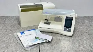 □ ブラザー brother EMS80 家庭用 ミシン Innovis D300 コンピューターミシン 裁縫 欠品多数 簡易動作確認済み 動画あり □26011501Y