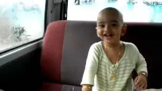 ROCKY KOPPALA LAUGHING AFTER HIS FIRST TONSURE AT SHIRDI BY GAUTAM KOPPALA