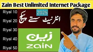 Zain SIM  Best Unlimited Internet Package |  Saudi Arabia | 2025 Update | Zen internet package new