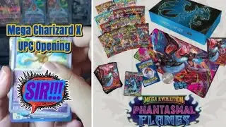 Mega Charizard X ex Ultra Premium Collection UPC Unboxing 
