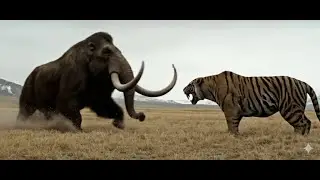 1 Million Years Ago - Sabretooth Tiger vs Mammoth