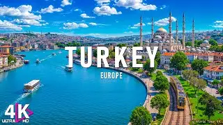 Turkey 4K - Relaxing Music With Beautiful Natural Landscape | Amazing Nature