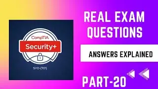 CompTIA Security+ SY0-701 Actual Exam Questions-Part 20