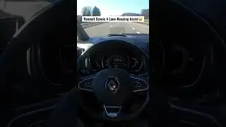 Renault Scenic 4 Lane-Keeping Assist🤩