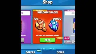 FREE 50000 ABILITY TOKENS AND KEYS STUMBLE GUYS 😍 #shorts #stumbleguys