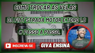 Como trocar as velas da Fiat Strada motor E torQ 1 8