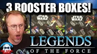THREE BOOSTER BOX OPENING! | Star Wars Unlimited TCG | New Expansion!