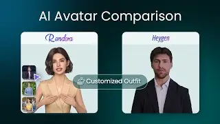 AI Avatar Comparison: Full-Body Editing vs Fixed Looks