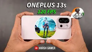 OnePlus 13s - 120 FPS Pubg Test, Heating & Battery Test | SD 8 Elite 🔥