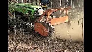 Forestry mulching project in Gilpin County, Colorado by Mountain Mulchers.