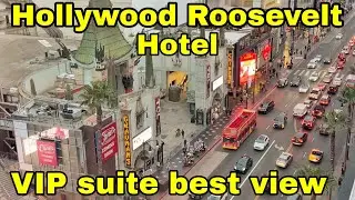 V.I.P. Suite Tour at the Hollywood Roosevelt Hotel / Photo shoot on Hollywood BLVD /city walk