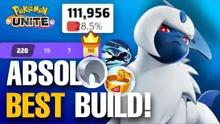 POKEMON UNITE - ABSOL BEST BUILD WILL BLOW YOUR MIND! | AYAZAMI SIEGA