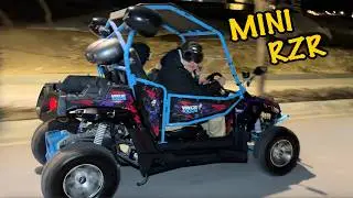 MINI RUTA EN MINI RZR(*CASI ME VOLTEO*)//Dani Universe//