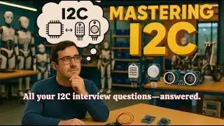 💡 Mastering I&sup2;C Communication in Microcontrollers | Basics to Advanced | Interview Q&A