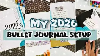 My 2026 Bullet Journal Setup ✨ | A Fresh Start🌷 | #youtube #2026 #handmade