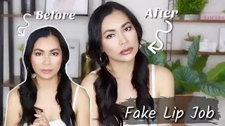 HOW TO FAKE A LIP JOB | *not exaggerated | by Chrisel Aranda