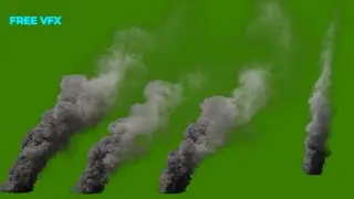 Free 4K Smoke Plume Effects for Video Editing | Download Realistic Smoke VFX Overlay
