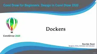 Coreldraw interface Work with Dockers
