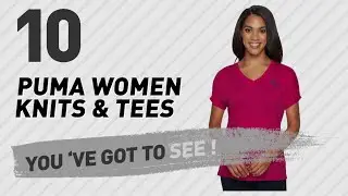 Puma Women Knits & Tees, Top 10 Collection // New & Popular 2017
