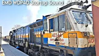EMD WDP4D - JT46PACe Startup Jet Sound - 40344 BGKT