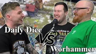 Warhammer Batrep BTS! Worhammer vs Daily Dice | Podcast 22