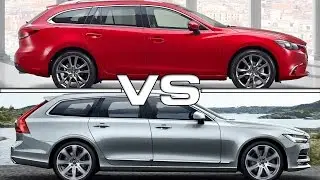 Mazda 6 Wagon vs Volvo V90