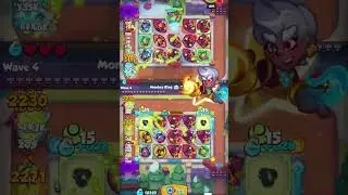 #Luckily I Am Win The Mirror Match on Same Opponent Team.....🪞👑. #In Rush Royale Game.....💯🔥🔥🔥.