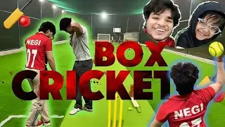 Box Cricket match🏏