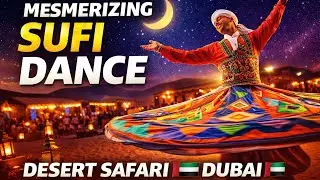 Spiritual Sufi (Tanoura) Dance in Dubai Desert ✨ | Desert Safari Experience