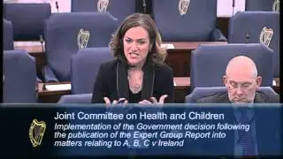 Joint Committee on Health and Children 2013/01/08 - 11.30 to 12:30
