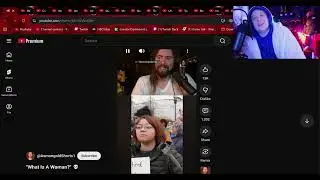Протестующий призывает послушать женщин, которые понятия не имеют, что такое женщина.