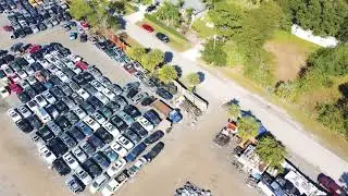 *LEGACY ABC MAP 4K Drone Virtual Tour Aerial Yard MAP Inventory Used Auto Parts Orlando Junkyard FL